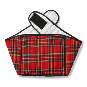 Tartan Hottle Back Wrap - Red